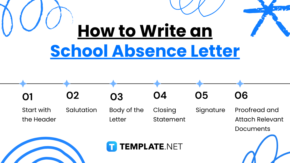 how to write an school absence letter