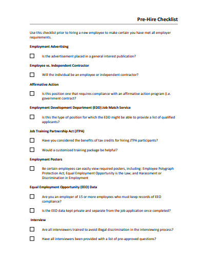 14+ FREE Hr Audit Checklist Templates in PDF | DOC | XLS