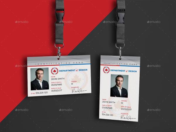 10+ Vertical ID Card Template - llustrator, MS Word, Pages, Photoshop, Publisher