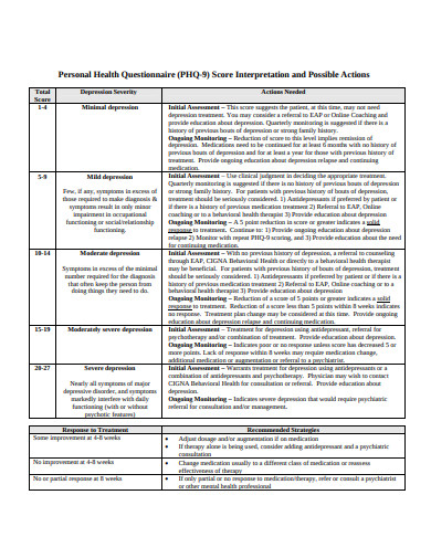 initial-personal-health-questionnaire-template