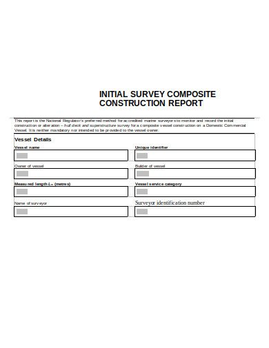 initial-survey-composite-construction-report-template