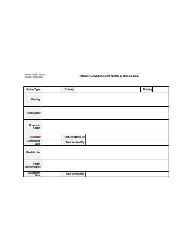 internal-audit-checklist-form-template