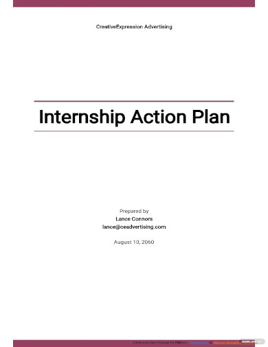 14+ Internship Plan Templates in DOC | PDF