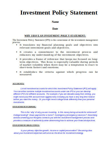 investment-policy-statement