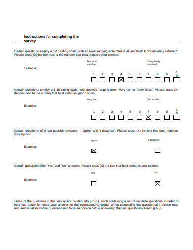 job satisfaction survey questionnaire sample