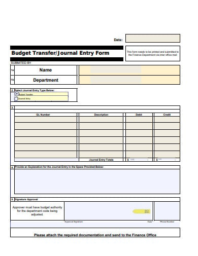 journal-entry-form-template