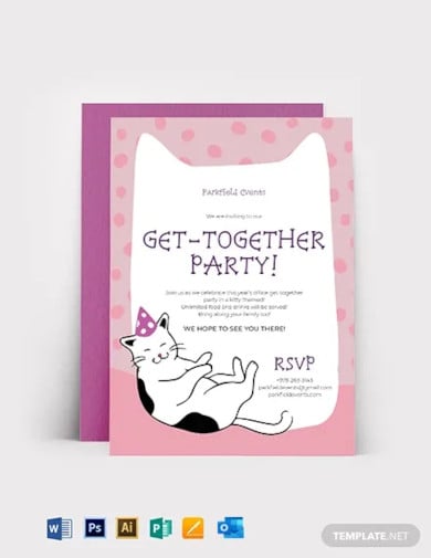 kitty-party-invitation-card-template