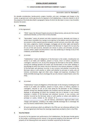 lender-general-security-agreement-template