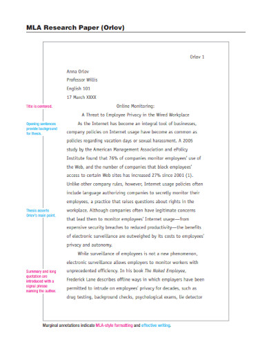 15+ Thesis Outline Templates - Sample ,Example, Format Download | Free ...