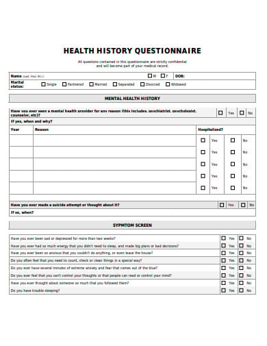 mental-health-history-questionnaire