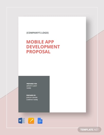 mobile app development proposal