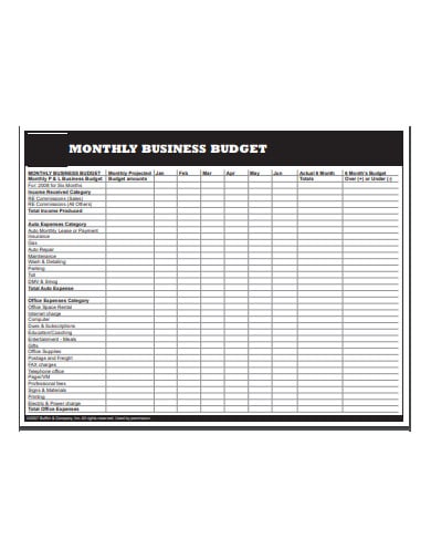 monthly-real-estate-budget-template