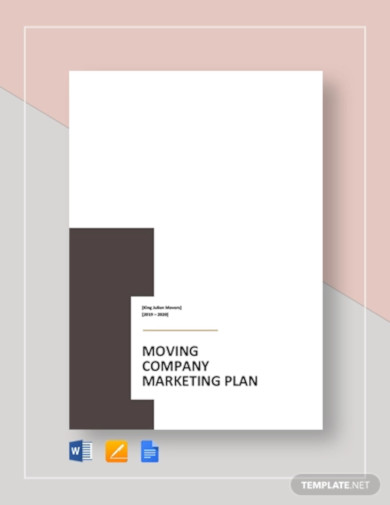 moving-company-marketing-plan-template