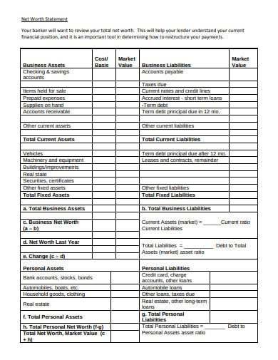 assets and liabilities template free download