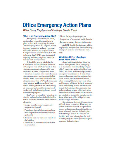 office-emergency-action-plan
