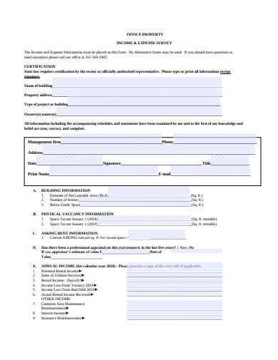 18+ Property Survey Templates in Doc | Excel | PDF