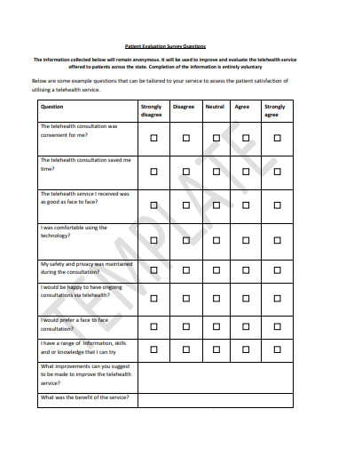 patient-evaluation-survey