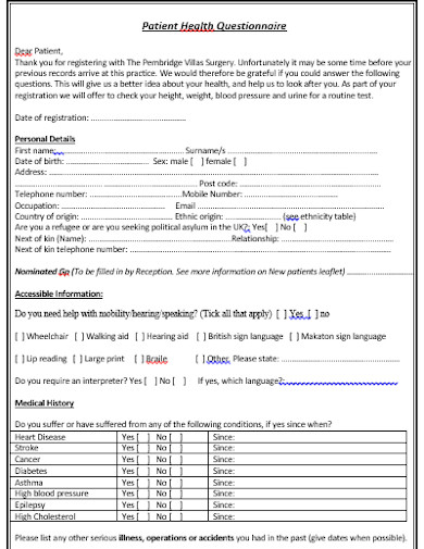 patient-health-questionnaire-template-in-doc