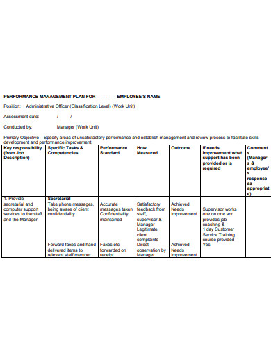 5-performance-management-plan-templates-in-pdf