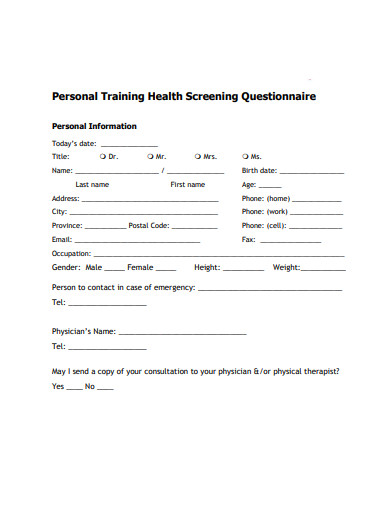 10-fitness-screening-questionnaire-templates-in-pdf-doc