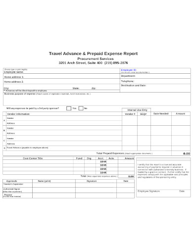 9 Prepaid Expenses Templates In PDF XLS Free Premium Templates
