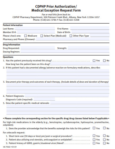 15+ Medical Prior Authorization Form Templates - PDF, DOC