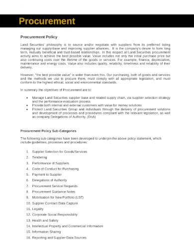 procurement-policy-statement