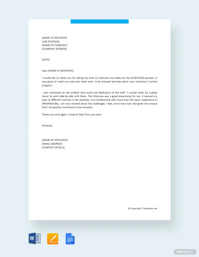 Interview Letter Templates - 31+ Free Word, PDF Documents Download