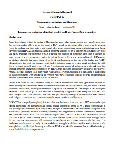 24+ Research Statement Templates in PDF | DOC