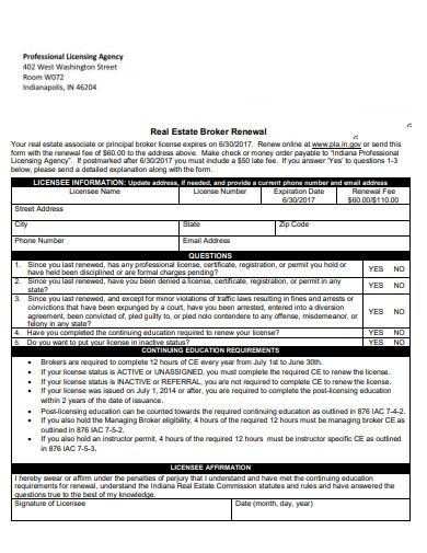 real estate agent invoice template in pdf
