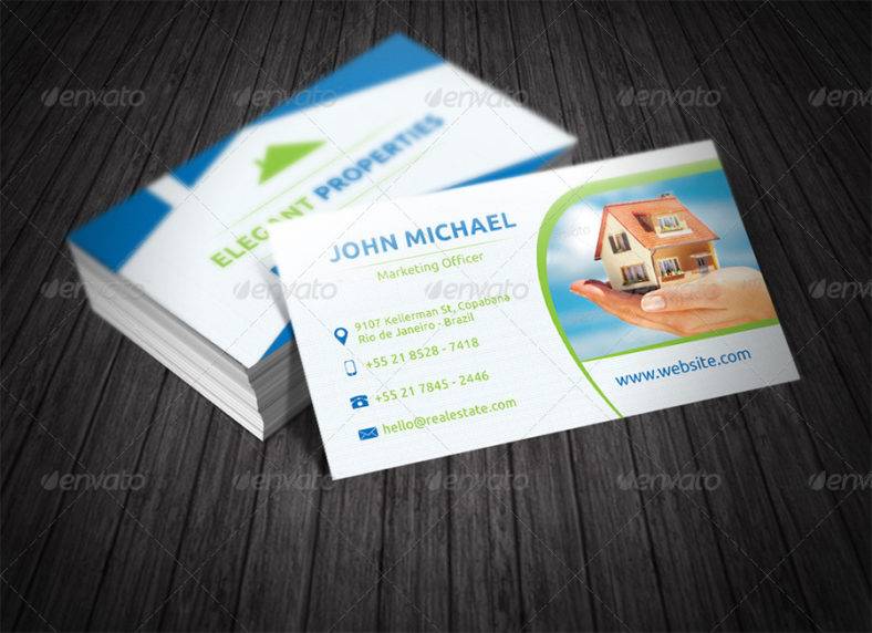 10+ Property Management Business Card Template Illustrator, MS Word