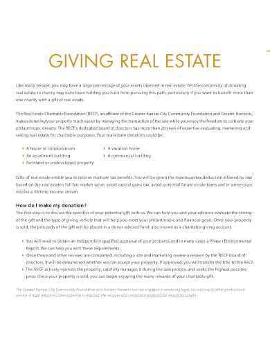 real-estate-donation-example-in-pdf