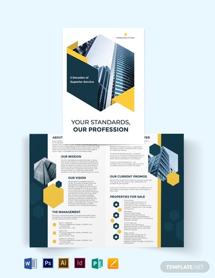 realestate-company-investor-bi-fold-brochure