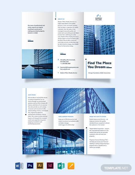 realestate-investment-company-tri-fold-brochure