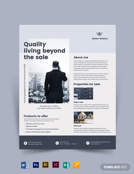 realestate-development-investor-tri-fold-brochure