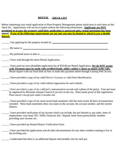 10+ Property Management Checklist Templates in PDF