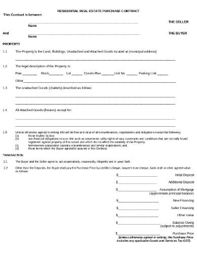 13+ FREE Commercial Real Estate Contract Templates in Google Docs ...