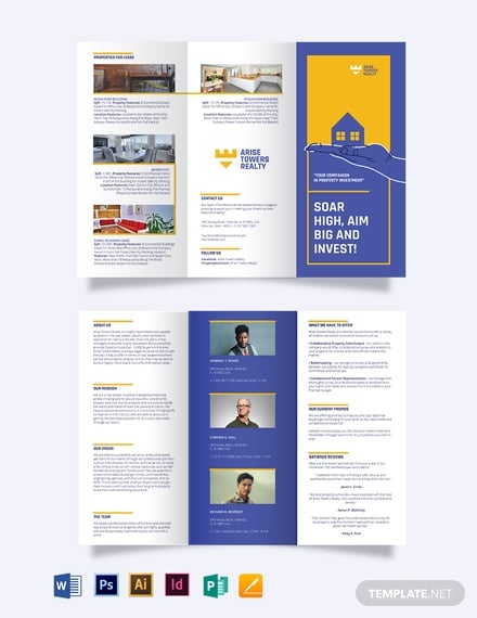 residential-realestate-investment-tri-fold-brochure