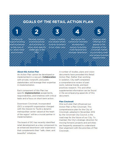 retail action plan example