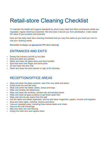 retail-cleaning-checklist-template