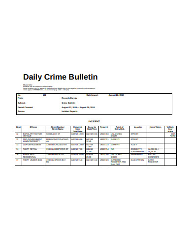 retail-daily-incident-report-template