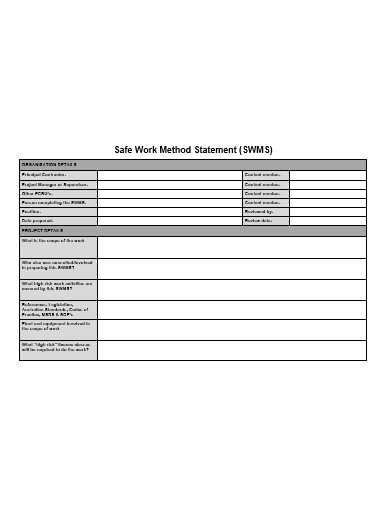 23+ Simple Method Statement Templates - PDF, DOC