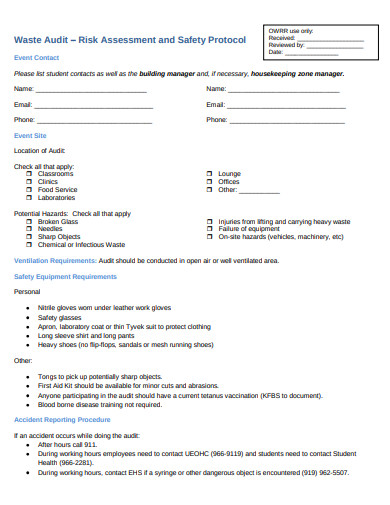 10+ Audit Assessment Templates in PDF | MS Word