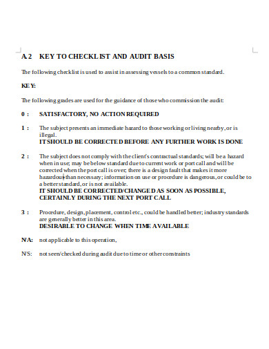 safety health environmental audit checklist template