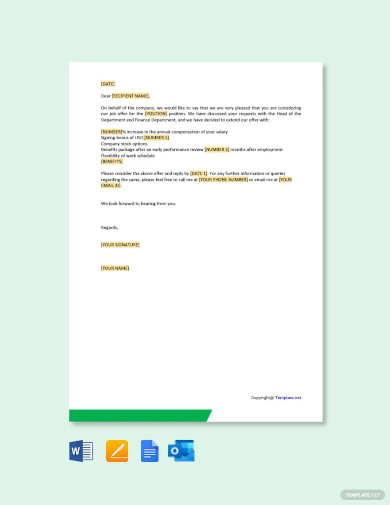 Salary Letter Templates - 24+ Free Sample, Example Format Download ...