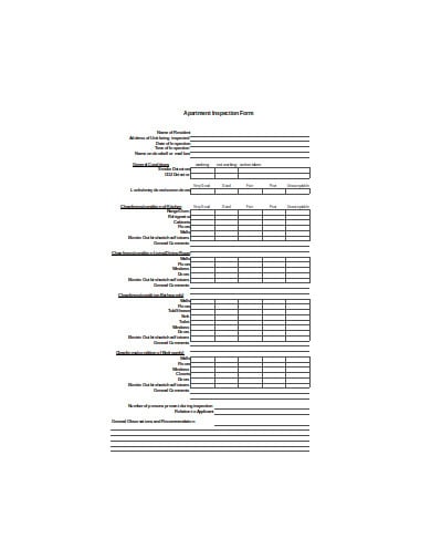 sample-apartment-inspection-form-template