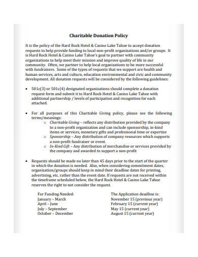 10-charity-donation-policy-templates-in-pdf-doc