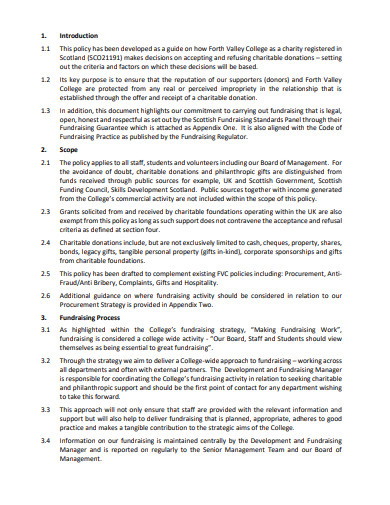 6 Charity Procurement Policy Templates In PDF DOC Free Premium 