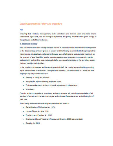 sample-charity-equal-opportunities-policy-template