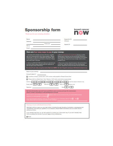 sample-charity-sponsorship-form-example